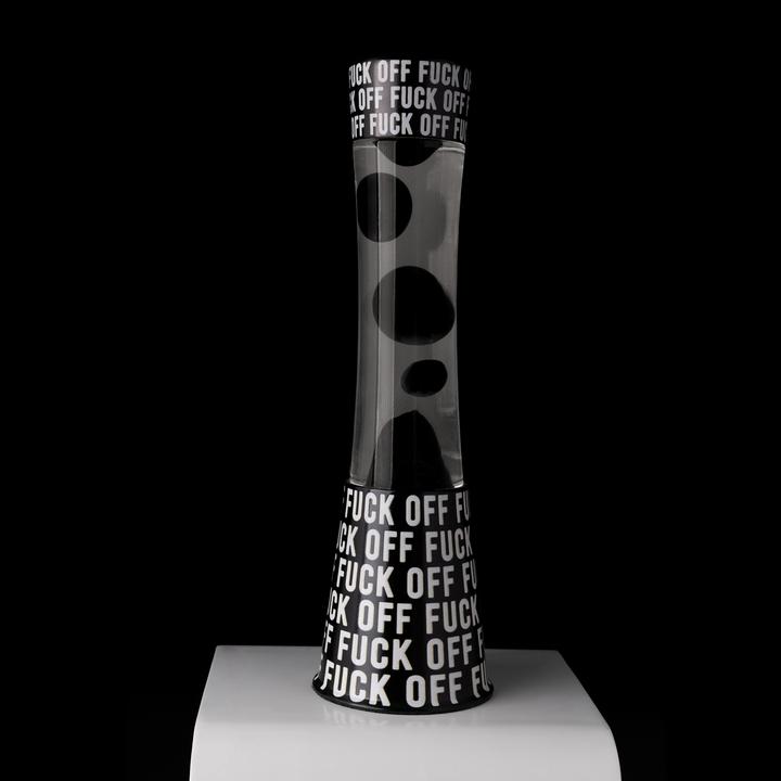 Actual product image Fisura Lava Lamp TOWER Fuck off (E14)