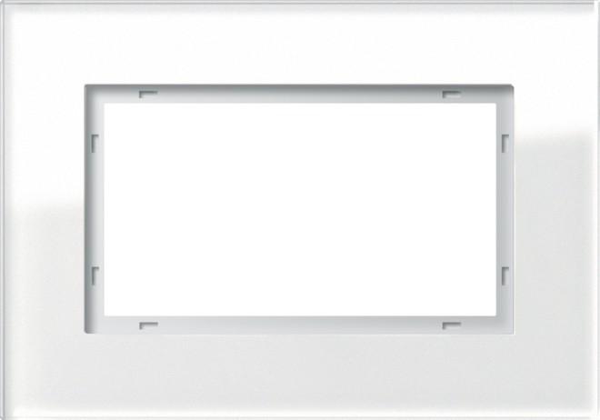 Produktbild Gira Abdeckrahmen 1,5f Esprit G Weiss 100112