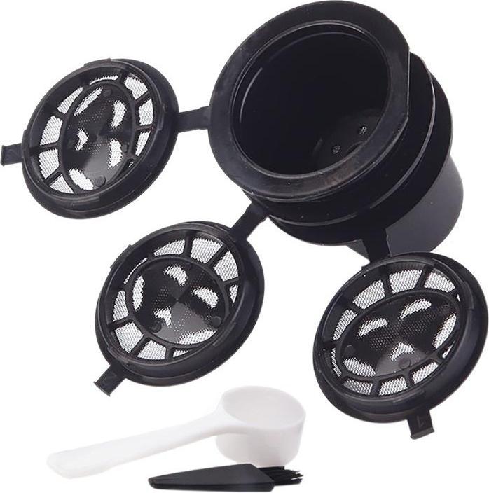 Immagine prodotto JTI Capsule di caffè riutilizzabili per macchina Nespresso (1 x Porta.)