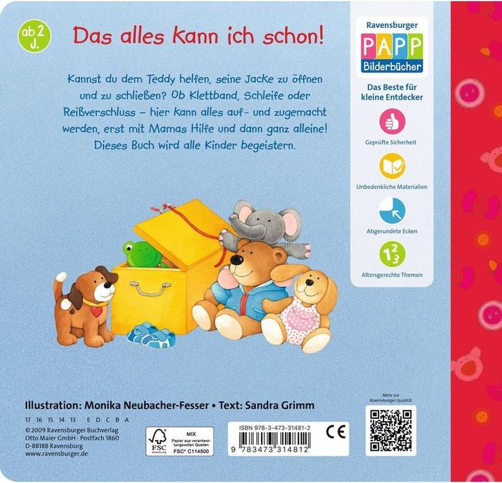 Produktbild Ravensburger Mach auf und wieder zu. (Deutsch)