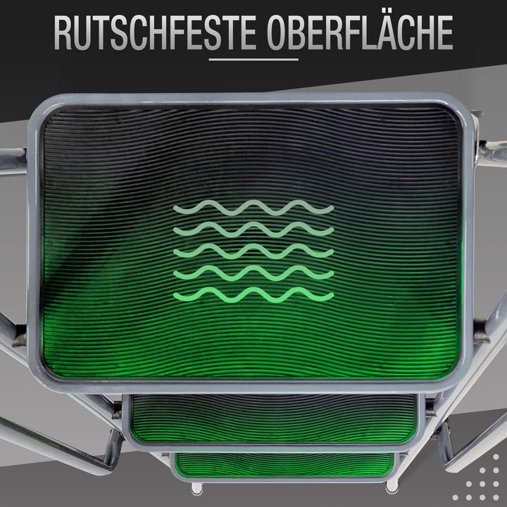 Produktbild Aktivshop Sicherheitsleiter »3- oder 4-stufig« mit Handlauf (Gerüst, 46 cm)