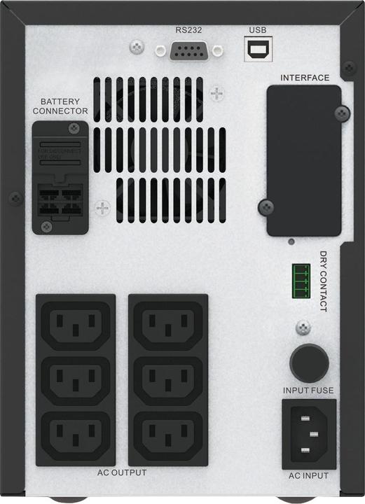 Produktbild APC USV SMV1500CAI, 1500VA/1050W (1500 VA, 1050 W, Line-Interaktiv USV)