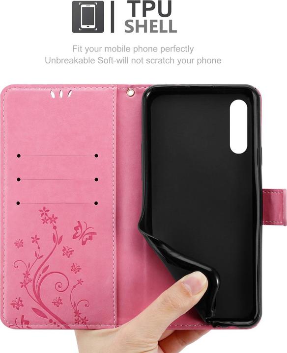 Image du produit Cadorabo Couverture du livre de fleurs (Samsung Galaxy A90 5G)