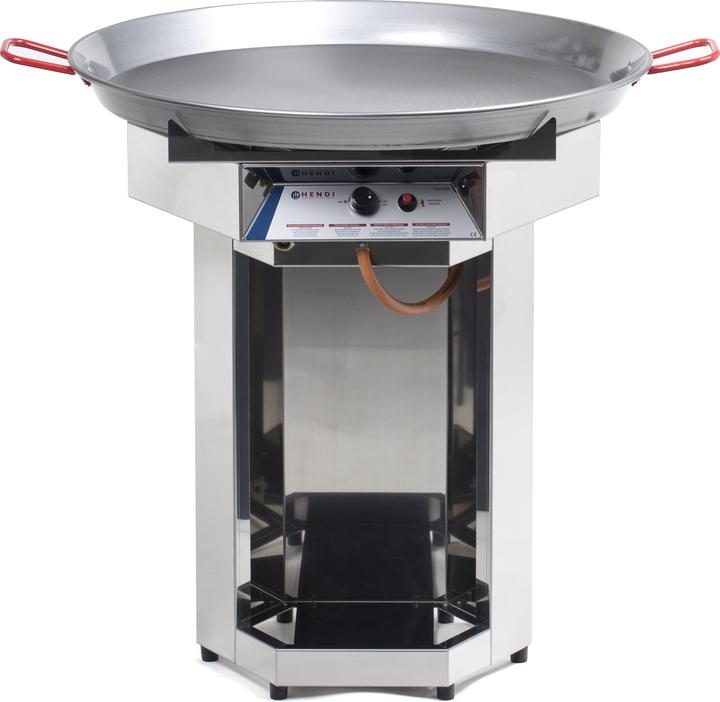 Hendi Gasgrill Fiesta 800 mit Paellapfanne (6.30 kW)
