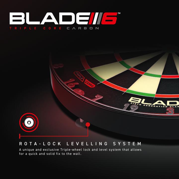 Produktbild Winmau Dartboard Blade 6 Triple Core Carbon