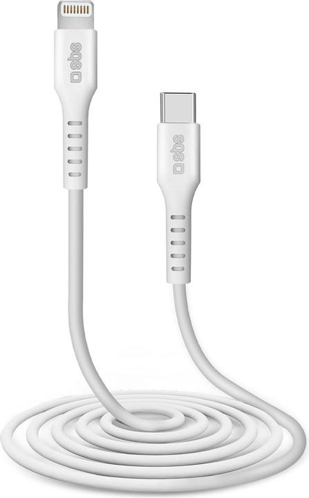 Produktbild SBS Daten- und Ladekabel Lightning - Typ C Länge 2 Meter (2 m, USB 3.2)