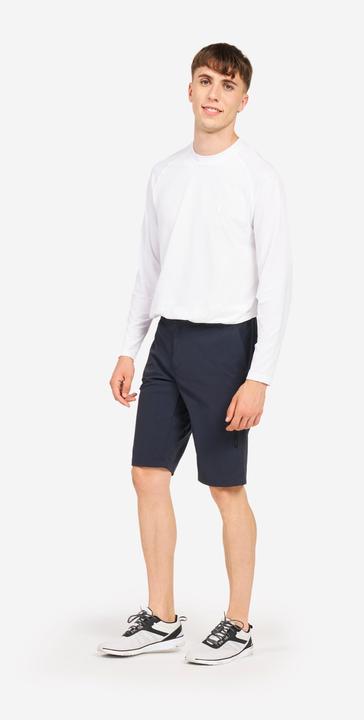 Actual product image Tribord Shorts Segeln Herren wasserabweisend 500 grau/schwarz (34)