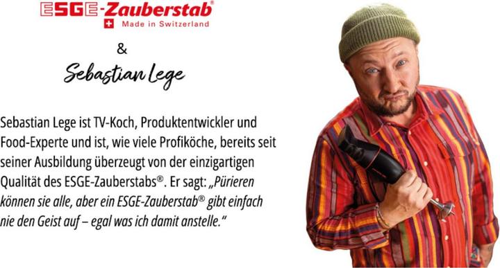 Produktbild Essge ESGE 99205 Edition Petticoat Zauberstab (EU-Stecker)