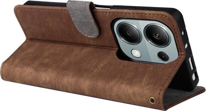 Produktbild Cover-Discount Poco M6 Pro / Redmi Note 13 Pro 4G - Etui RFID braun (Xiaomi Redmi Note 13 Pro 4G)