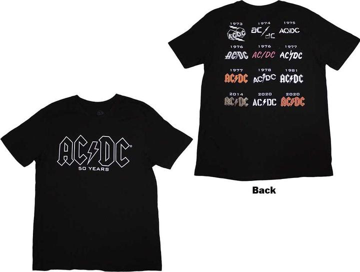 Actual product image AC/DC Logo History (XXL)
