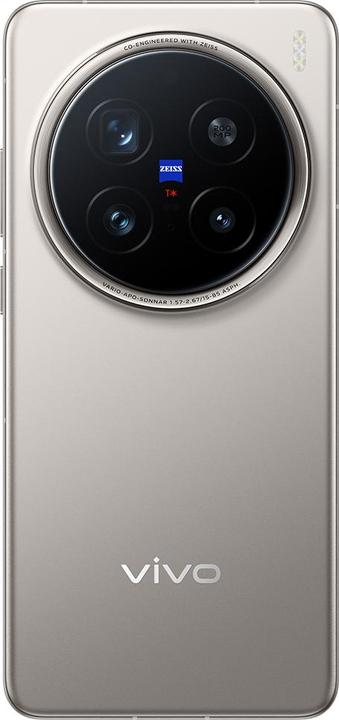 Actual product image Vivo X200 Pro (512 GB, Titanium, 6.78", Dual SIM, 50 Mpx, 4G)
