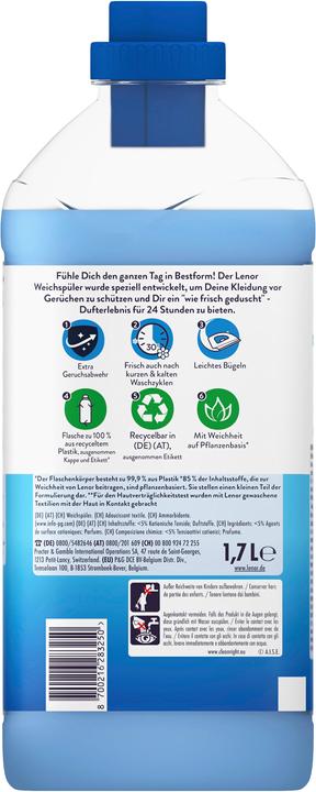 Lenor Assouplissant textile (68 Cycles de lavage, Lessive liquide)