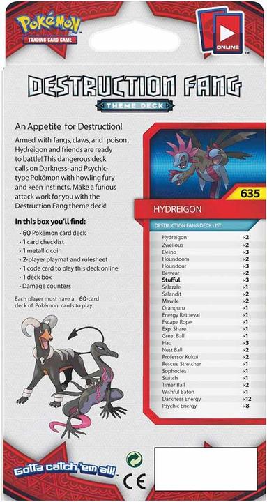Actual product image Pokémon Crimson Invasion (English, Deck)