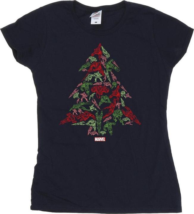 Avengers Christmas Tree TShirt (XL)