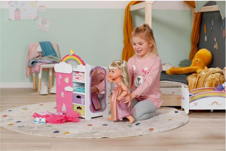 Actual product image Zapf Creation Rainbow wardrobe