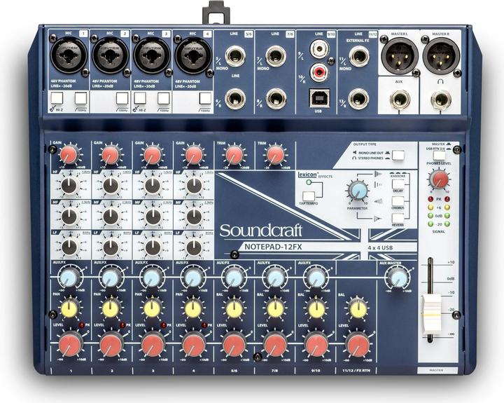 Produktbild Soundcraft Notepad-12FX (Studio- und Livemixer)