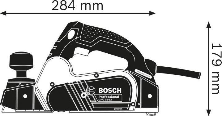 Actual product image Bosch Professional Electric planer Planing width: 82