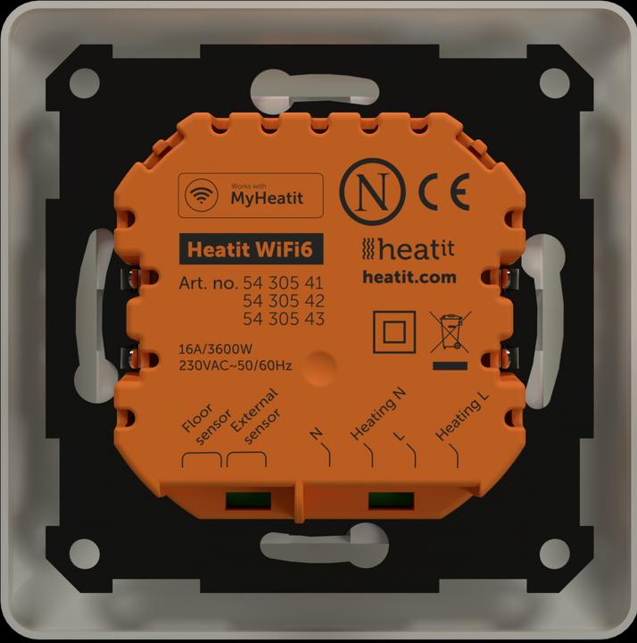 Immagine prodotto Heatit Termostato WiFi6 (bianco RAL 9010)