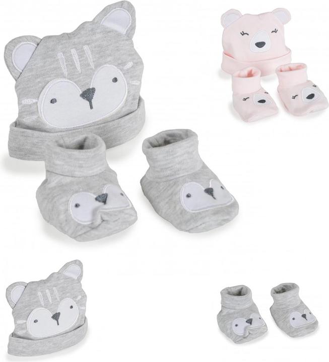 Cangaroo Babymütze und Füsslinge Rey (L)