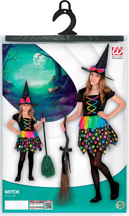 Actual product image Widmann Witch Luna (98, 102, 104)