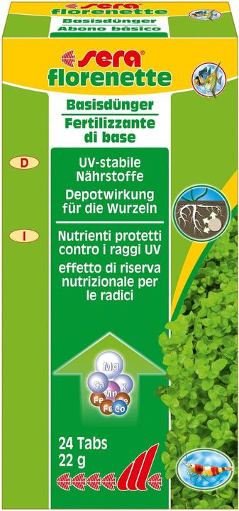 Actual product image Sera Florenette A (Aquarium plant care)