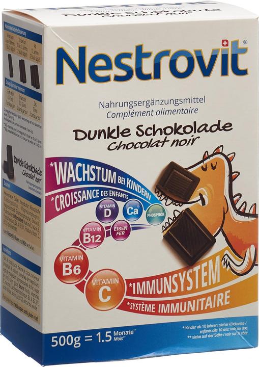 Produktbild Nestrovit Dunkle Schokolade (1 Stück, Beutel, 500 g)