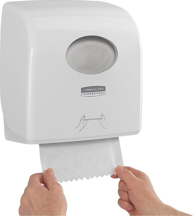 Immagine prodotto Kimberly-Clark Distributore di asciugamani a rotolo Aquarius Slimroll, aree ad alto traffico