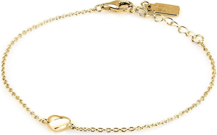 Immagine prodotto La Petite Story Bracciale a cuore placcato oro Argento LPS05AWV13 (16 cm, Argento 925, Smalto)