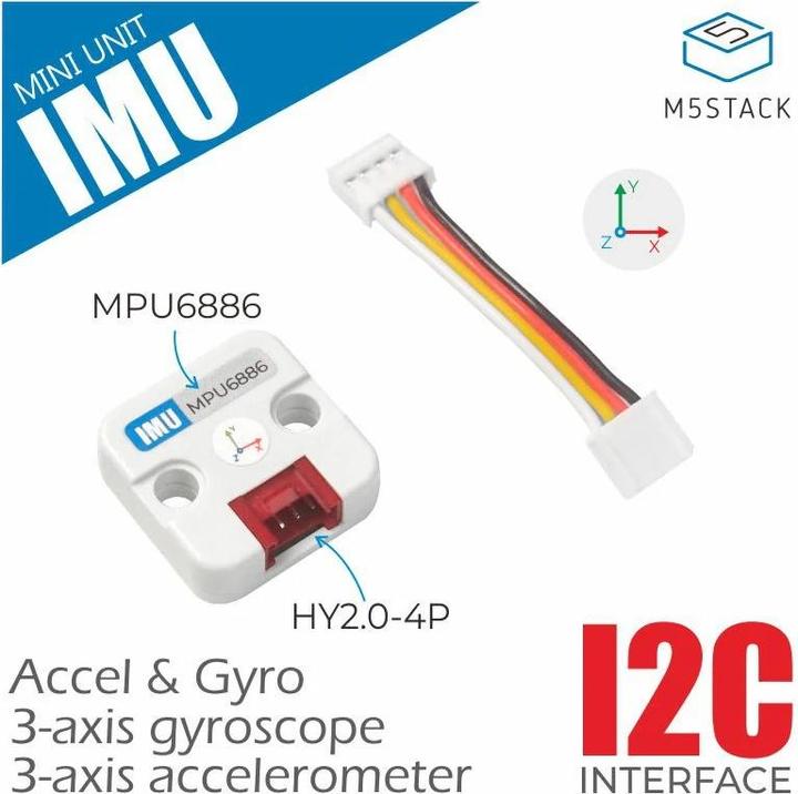 Image du produit M5Stack Unité IMU à 6 axes (MPU6886)