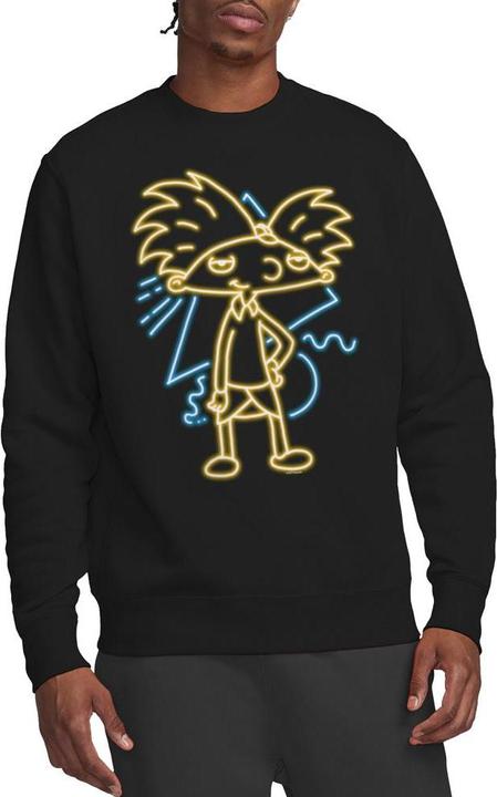 Immagine prodotto Hey Arnold! Felpa Neon Adulto Unisex (L)