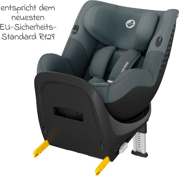 Actual product image Maxi-Cosi Mc Mica 360 S Tonal Graphite (Reboarder, ECE R129/i-Size Standard)