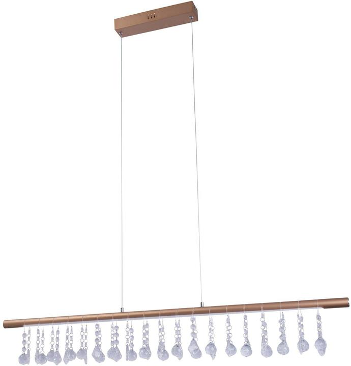 Produktbild Näve LED Pendelleuchte Nobilis l: ca. 100 cm - gold (2152 lm)