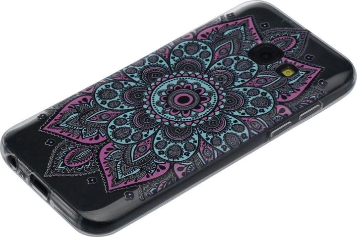 Produktbild König Design Henna Cover für Samsung Galaxy J5 2016 Case Schutz Hülle Silikon Tattoo Bunt Neu (Samsung Galaxy J5 (2016))