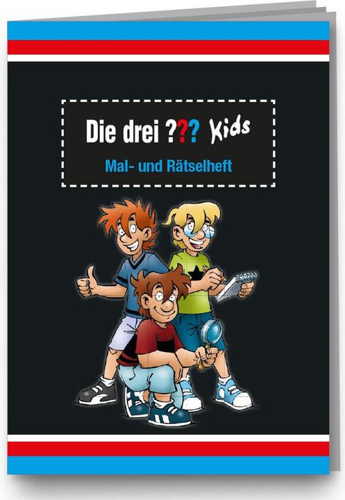 Produktbild DH-Konzept Die drei Fragezeichen Kids Partygeschenk Mal und Rätselheft