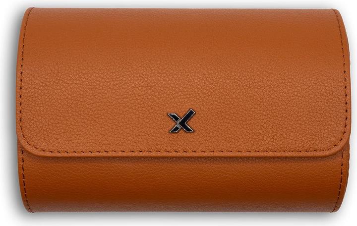 Luxcessory Uhrenrolle Gentleman mit Trackerfach für 2 Uhren (inkl. Chipolo ONE Spot)