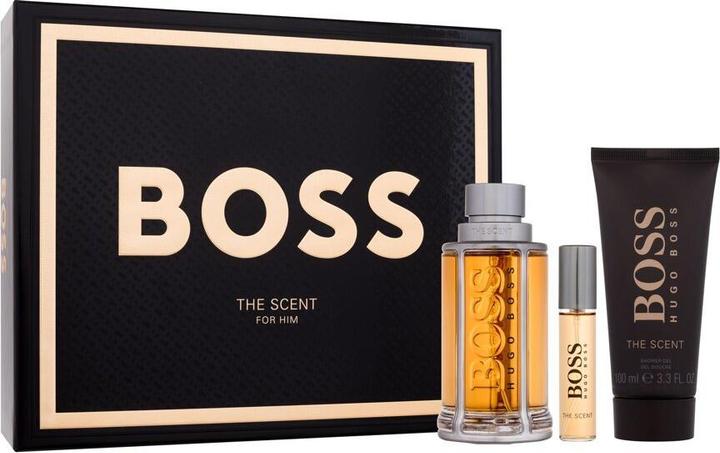 Immagine prodotto Hugo Boss Set regalo The Scent - Eau De Toilette 100 Ml, Eau De Toilette in miniatura 10 Ml, e G. doccia (Set profumo)