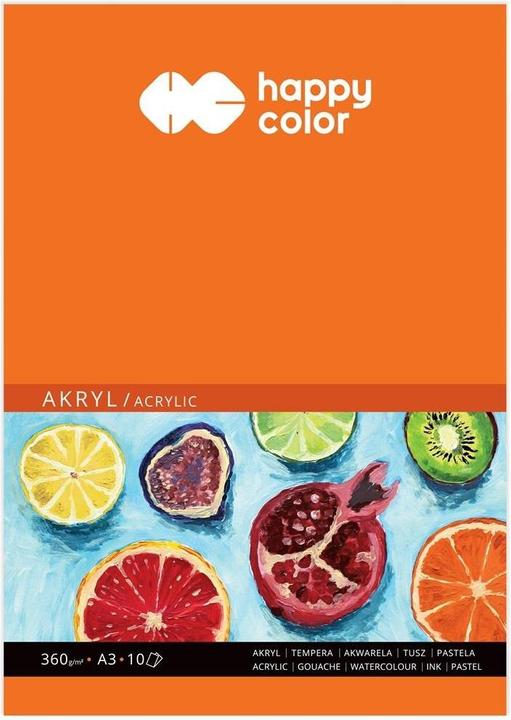 Produktbild happy Acrylblock ART A3/10K 360g COLOR (A3)