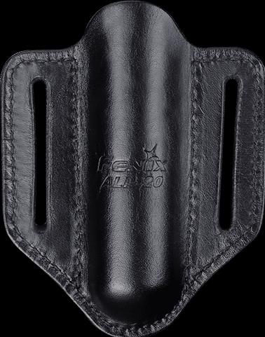 Actual product image Fenix ALP-20, Tactical leather holster