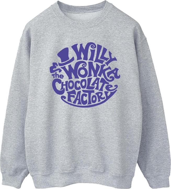 Willy Wonka & the Chocolate Factory Typed Logo Sweatshirt (XXL)