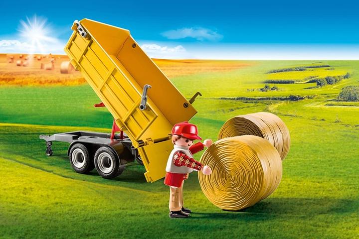 Productafbeelding Playmobil Trekker met aanhangwagen (9317) (9317, Playmobil Land)