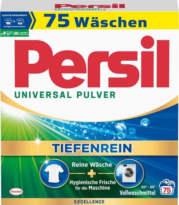 Actual product image Persil Powder Universal 75 WG (75 Washing cycles, Washing powder)