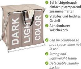 Produktbild Wenko Trio (118 l)