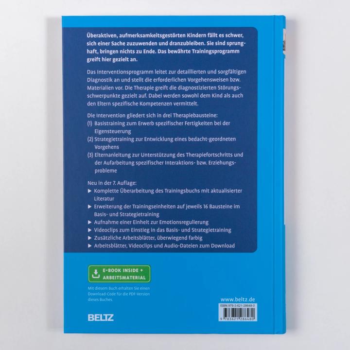 Produktbild Training mit aufmerksamkeitsgestörten Kindern (Deutsch, Peter F. Schlottke, Gerhard W. Lauth, 2019)