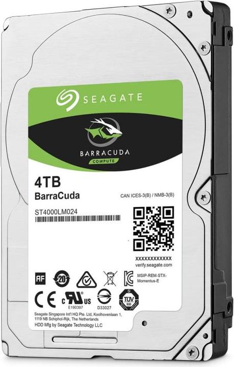 Actual product image Seagate BarraCuda (4 TB, 2.5", SMR)