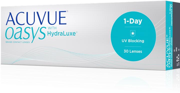 Produktbild Acuvue Oasys with Hydraluxe (-3.75, Tageslinse, 30 Stück, Sphärisch)
