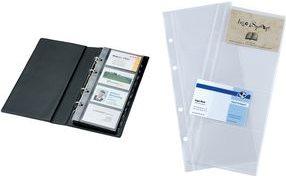 Image du produit Sigel Pochettes pour classeurs à anneaux pour cartes de visite (A8)
