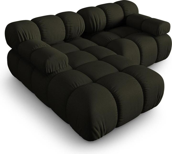 Actual product image Micadoni Modular Left Corner Sofa, "Bellis", 3 Seats, 188x155x70Made in Europe (Corner sofa)