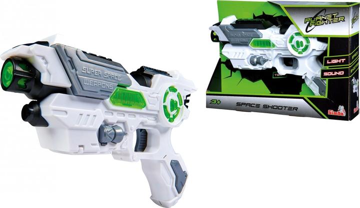Produktbild Simba Planet Fighter Space Shooter Laserpistole