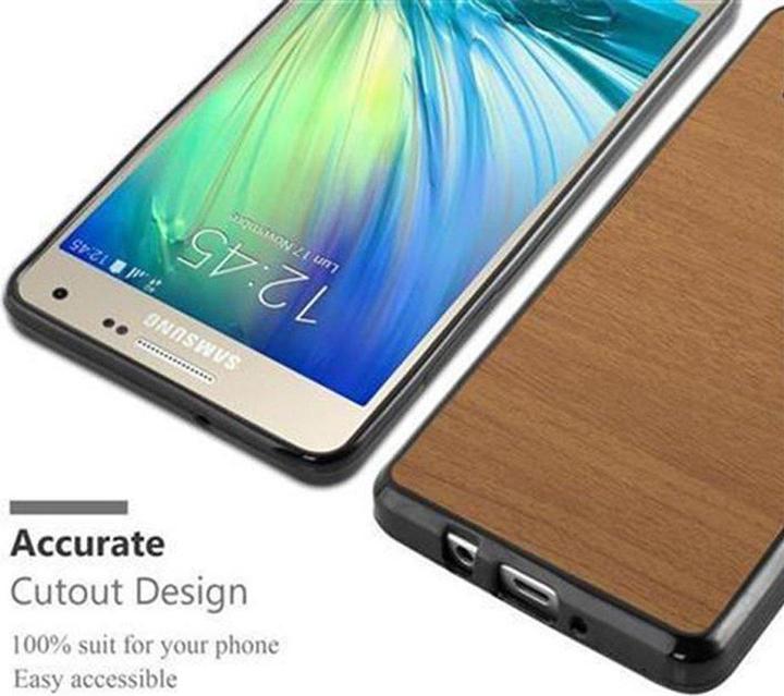 Produktbild Cadorabo TPU Wooden Cover (Samsung Galaxy J5 (2015))