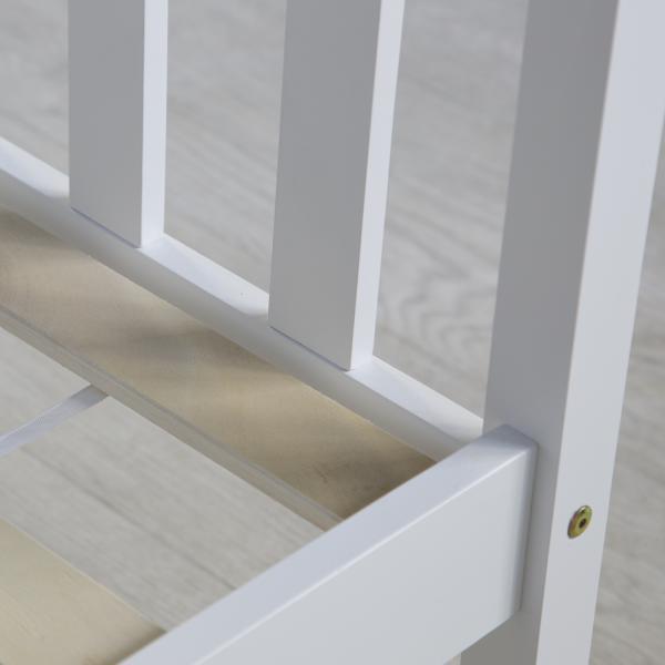 Produktbild Homestyle4u Jugendbett Einzelbett Bettgestell Tagesbett Holzbett (90 x 200 cm)